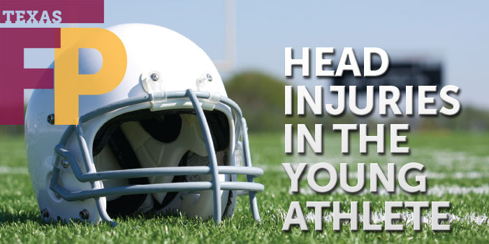 Public health: head injuries in the young athlete